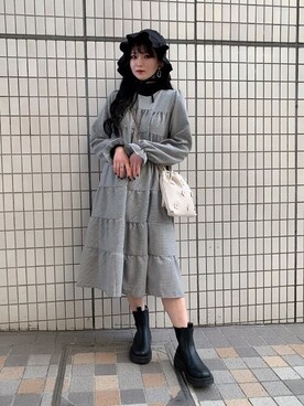 WEGOさん（レディース・154cm）の秋コーディネート