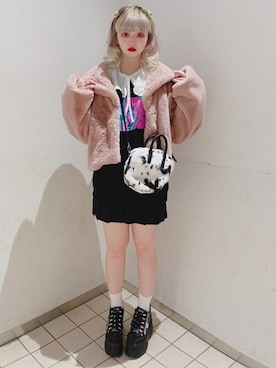 「JOJO（ジョジョ）のアイテム（トップス）」を使った、WEGOさん（レディース・155cm）の秋コーディネート