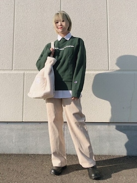 WEGOさん（レディース・154cm）の秋コーディネート