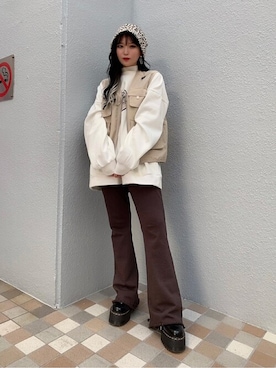 WEGOさん（レディース・154cm）の秋コーディネート