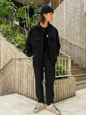 「WEGO（ウィゴー）のアイテム（ミリタリージャケット）」を使った、WEGOさん（メンズ・171cm）の秋コーディネート