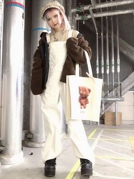 「MINIONS（ミニオンズ）のアイテム」を使った、WEGOさん（レディース・153cm）の秋コーディネート