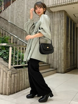 「WEGO（ウィゴー）のWEGO/ワイドカチューシャ（カチューシャ）」を使った、WEGOさん（レディース・158cm）の秋コーディネート