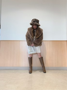 「WEGO（ウィゴー）のアイテム（その他アウター）」を使った、WEGOさん（レディース・154cm）の秋コーディネート