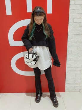 WEGOさん（レディース・164cm）の冬コーディネート