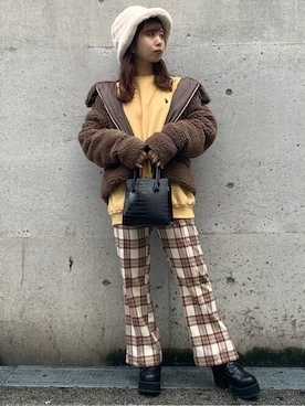 WEGOさん（レディース・156cm）の冬コーディネート