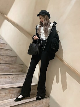 WEGOさん（レディース・160cm）の冬コーディネート