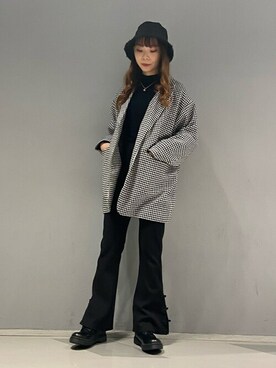 「WC（ダブル シー）のアイテム（ジャケット/アウター）」を使った、WEGOさん（レディース・165cm）の冬コーディネート