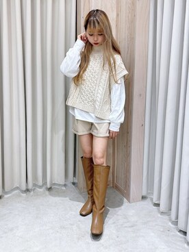 WEGOさん(レディース・150cm)の冬コーディネート