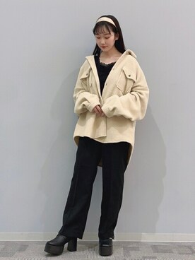 WEGOさん（レディース・157cm）の冬コーディネート