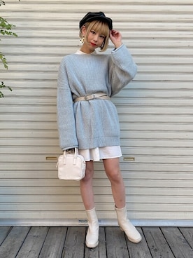 WEGOさん（レディース・153cm）の冬コーディネート