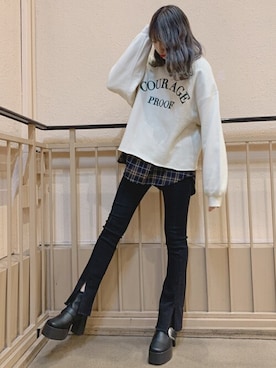 WEGOさん（レディース・165cm）の冬コーディネート