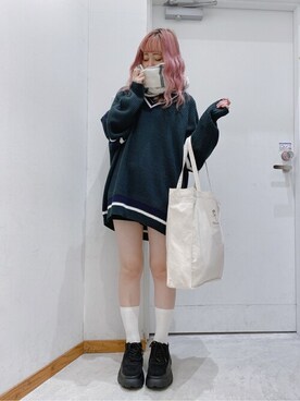 WEGOさん(レディース・155cm)の冬コーディネート