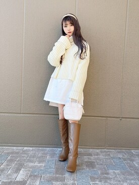 WEGOさん(レディース・150cm)の冬コーディネート