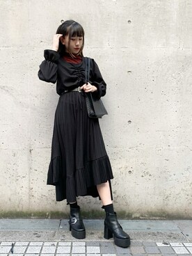 WEGOさん（レディース・162cm）の冬コーディネート