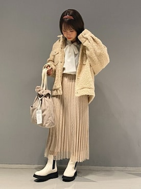 WEGOさん（レディース・150cm）の冬コーディネート