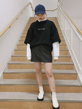 WEGOさん（レディース・160cm）の冬コーディネート