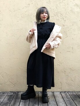 WEGOさん（レディース・148cm）の冬コーディネート