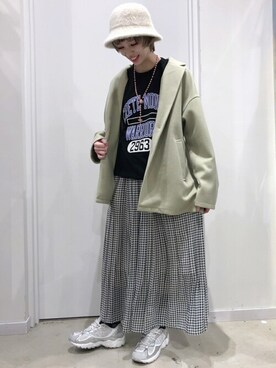 WEGOさん（レディース・161cm）の冬コーディネート