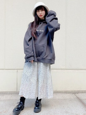 「アンゴラ」｜WEGOさん（レディース・150cm）の冬コーディネート