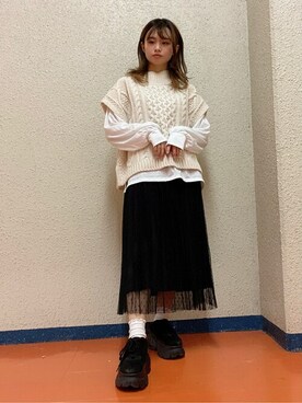 WEGOさん(レディース・149cm)の冬コーディネート