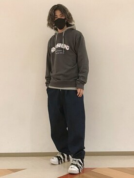 WEGOさん（メンズ・169cm）の冬コーディネート