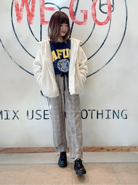 WEGOさん(レディース・156cm)の冬コーディネート