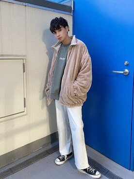 「WEGO（ウィゴー）のアイテム（その他アウター）」を使った、WEGOさん（メンズ・168cm）の冬コーディネート