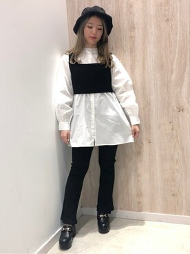 WEGOさん（レディース・155cm）の冬コーディネート