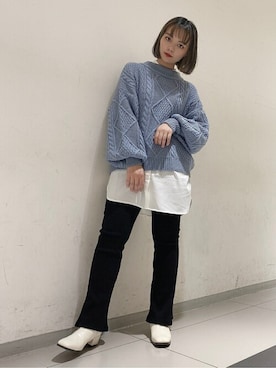 WEGOさん（レディース・155cm）の冬コーディネート