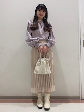 WEGOさん（レディース・158cm）の冬コーディネート