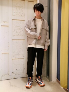 WEGOさん(メンズ・172cm)の冬コーディネート