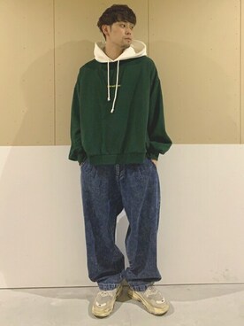WEGOさん（メンズ・178cm）の冬コーディネート
