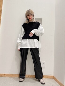 WEGOさん（レディース・155cm）の冬コーディネート