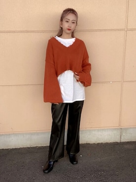 WEGOさん（レディース・157cm）の冬コーディネート