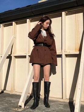 WEGOさん(レディース・163cm)の冬コーディネート