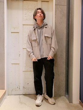 WEGOさん（メンズ・172cm）の冬コーディネート