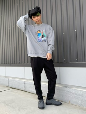 WEGOさん（メンズ・181cm）の冬コーディネート