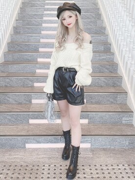 WEGOさん（レディース・156cm）の冬コーディネート