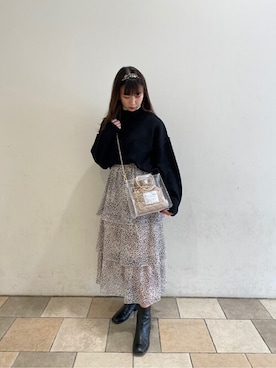 WEGOさん（レディース・154cm）の冬コーディネート