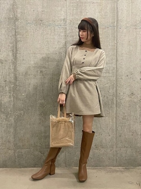 WEGOさん(レディース・155cm)の冬コーディネート