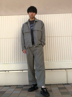 WEGOさん（メンズ・174cm）の冬コーディネート