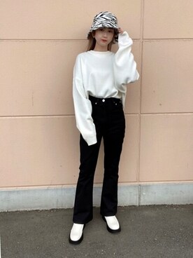 WEGOさん（レディース・157cm）の冬コーディネート