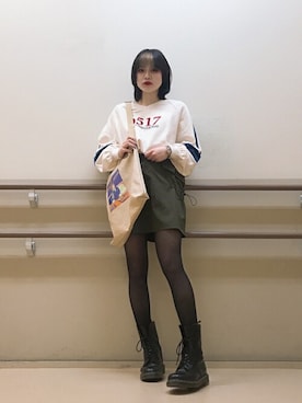 WEGOさん(レディース・152cm)の冬コーディネート