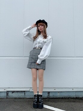 WEGOさん(レディース・154cm)の冬コーディネート