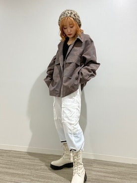 WEGOさん（レディース・154cm）の冬コーディネート