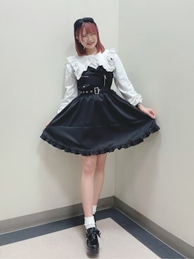 「WC（ダブル シー）のアイテム（スウェット）」を使った、WEGOさん（レディース・160cm）の冬コーディネート