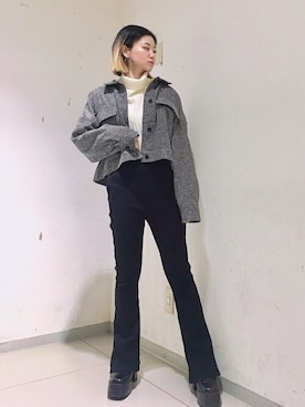 WEGOさん(レディース・156cm)の冬コーディネート