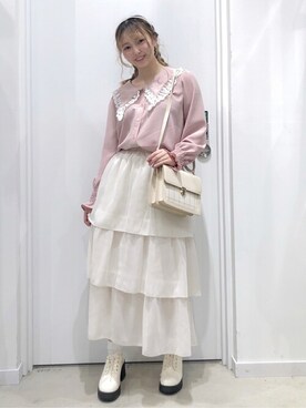 WEGOさん（レディース・154cm）の冬コーディネート