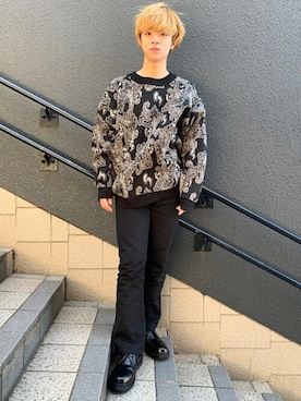 WEGOさん（メンズ・166cm）の冬コーディネート